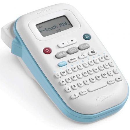 Brother Rotuladora Electrónica PT-N10 Blanco y Azul